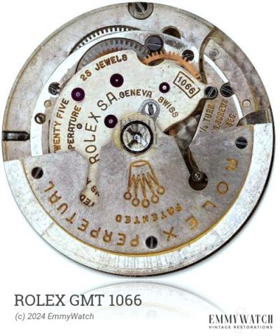 meccanismo rolex gmt|rolex gmt 1066.